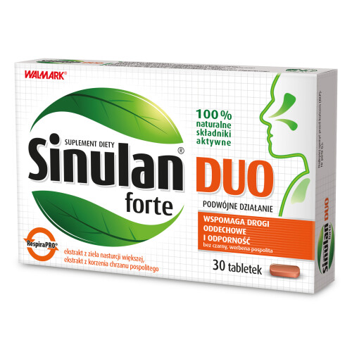 Sinulan Duo Forte 60 tablets Sore Throat Cold & Flu