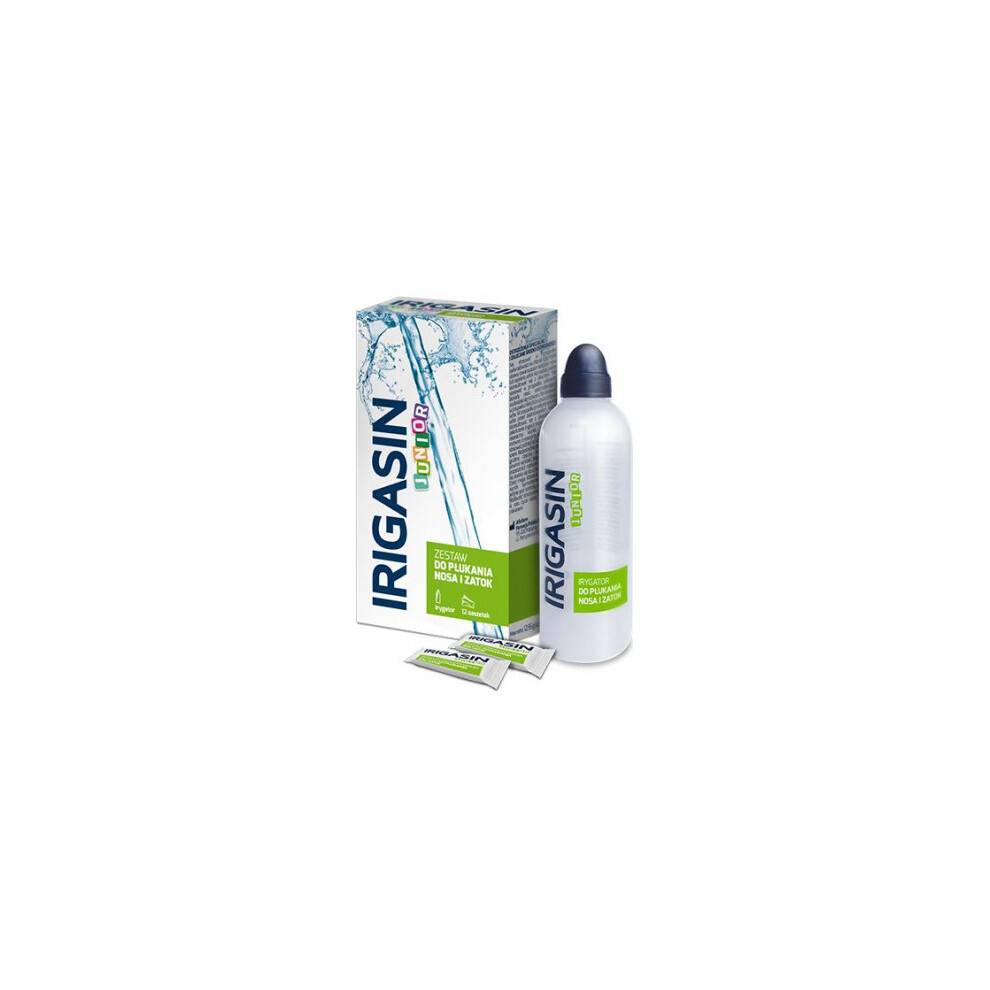 Irigasin Junior refill set 30 sachets for rinsing the nose and sinuses