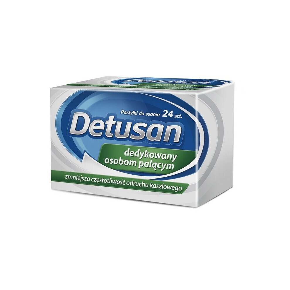 Detusan, 24 lozenges Sore Throat Cold & Flu