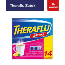 Theraflu Zatoki, 14 sachets Sore Throat Cold & Flu