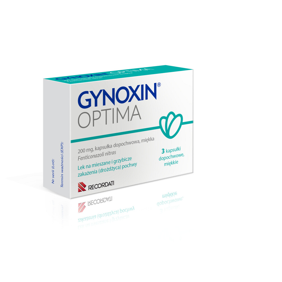 Gynoxin Optima, vaginal capsules, soft, 0.2 g, 3 pieces Vaginosis Infections