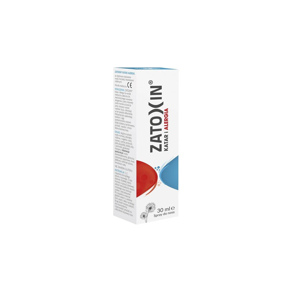 Tactica Zatoxin, Runny Nose And Allergy, Nasal Spray, 30Ml