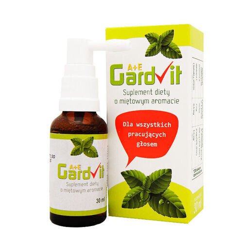 GardVit A + E spray, 30ml Sore Throat Cold & Flu