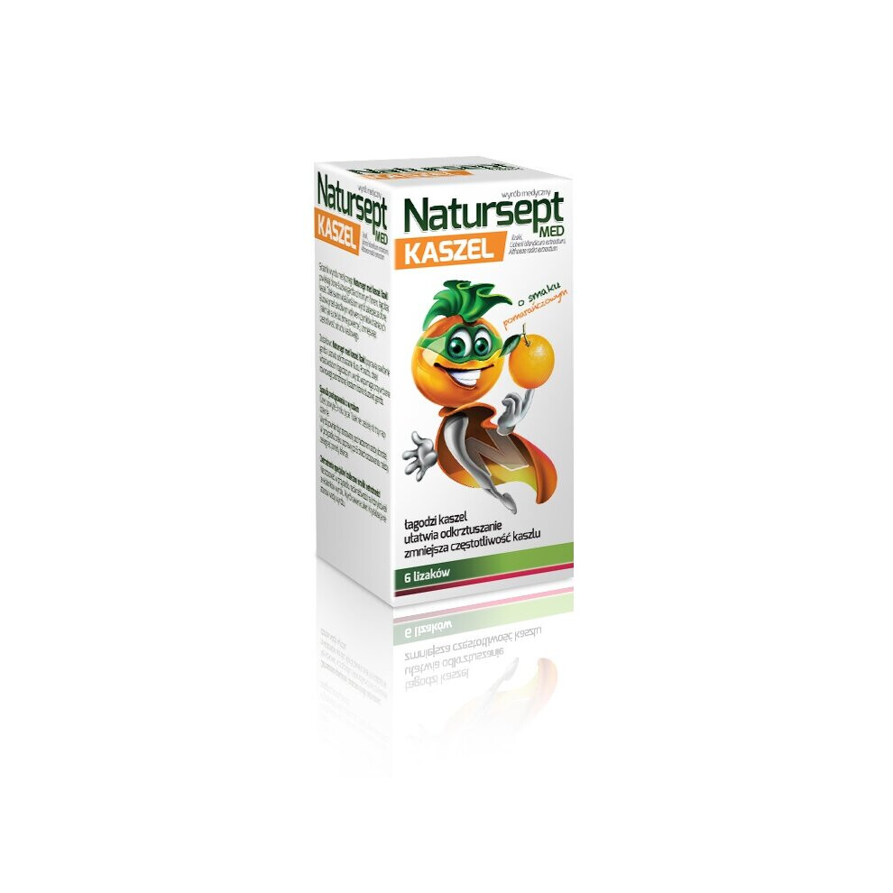 Natursept Cough, Lollipops, 6 pcs Sore Throat Cold & Flu