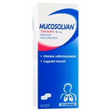 Mucosolvan, 30 mg, 20 tablets Sore Throat Cold & Flu UK Stock