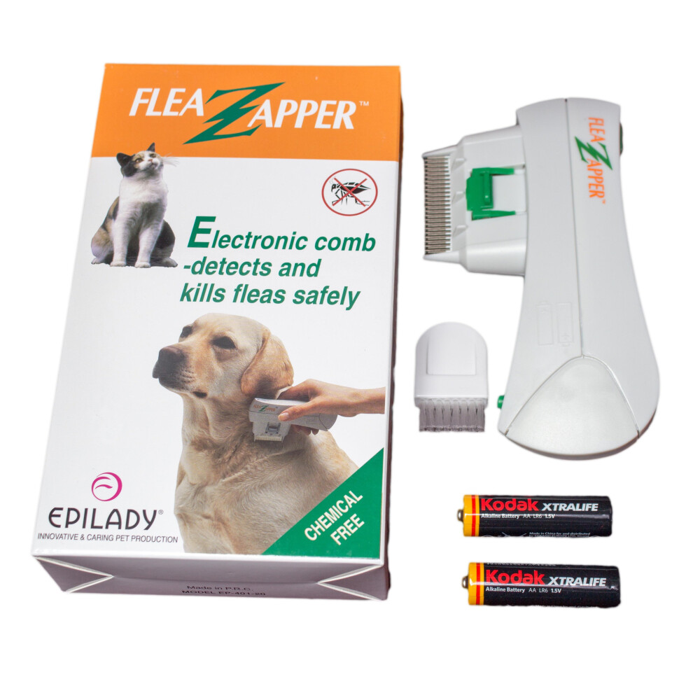 Electronic Electric Flea Zapper Comb Epilady Safe Cat Dog Kills Fleas on OnBuy