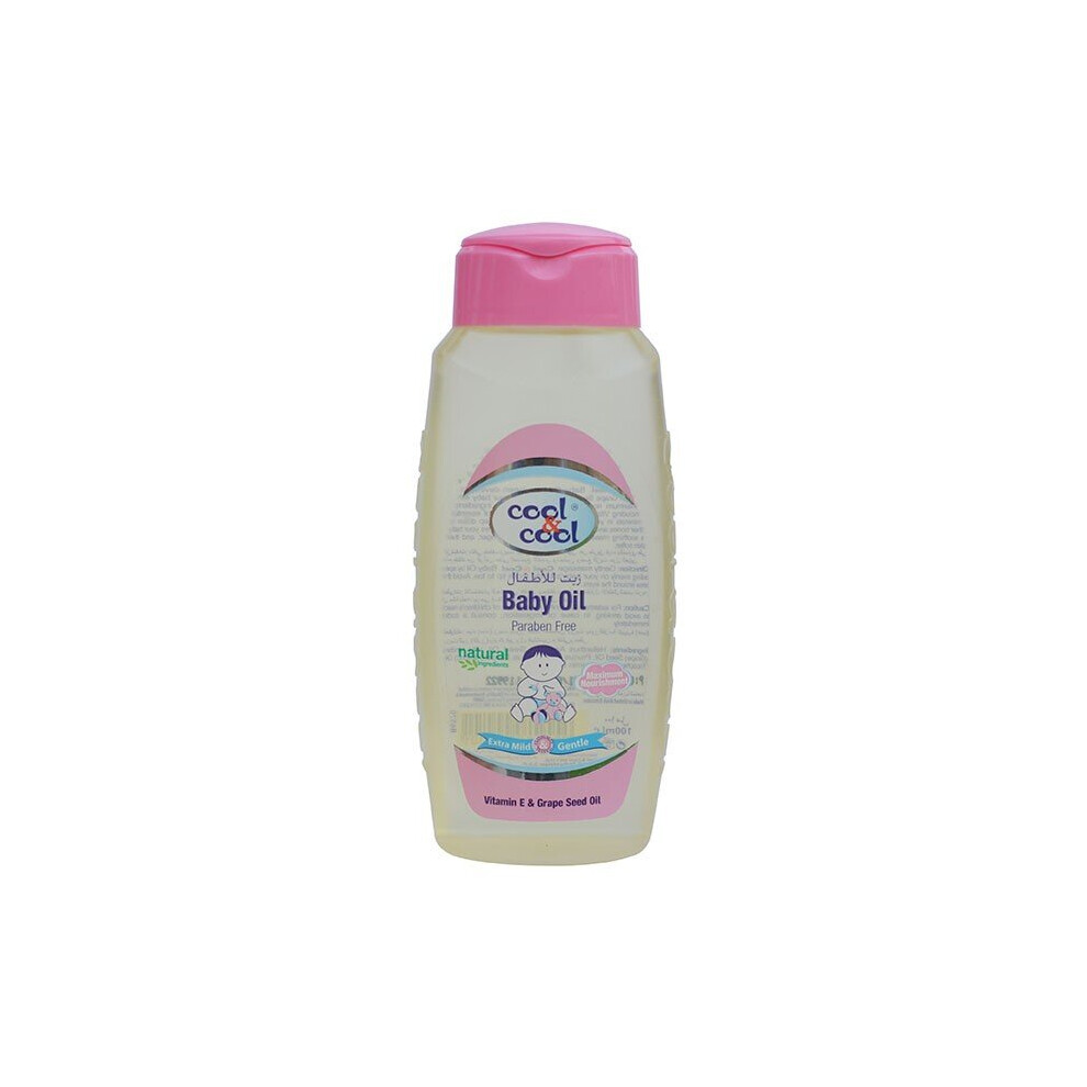 Baby Oil 100Ml | Gentle, Hydrating Oil For Soft, Smooth, And Moisturized Baby Skin Cool & Cool