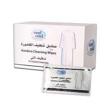 Kandora Wipes Sachet 12's, Refreshing & Gentle Cleansing Wipes, Individually Packed for Hygiene & Convenience