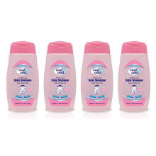 Cool & Cool Baby Shampoo  250ml (Pack of 4), Tear-Free & Gentle Formula, Enriched with Natural Extracts for Soft & Healthy Hair