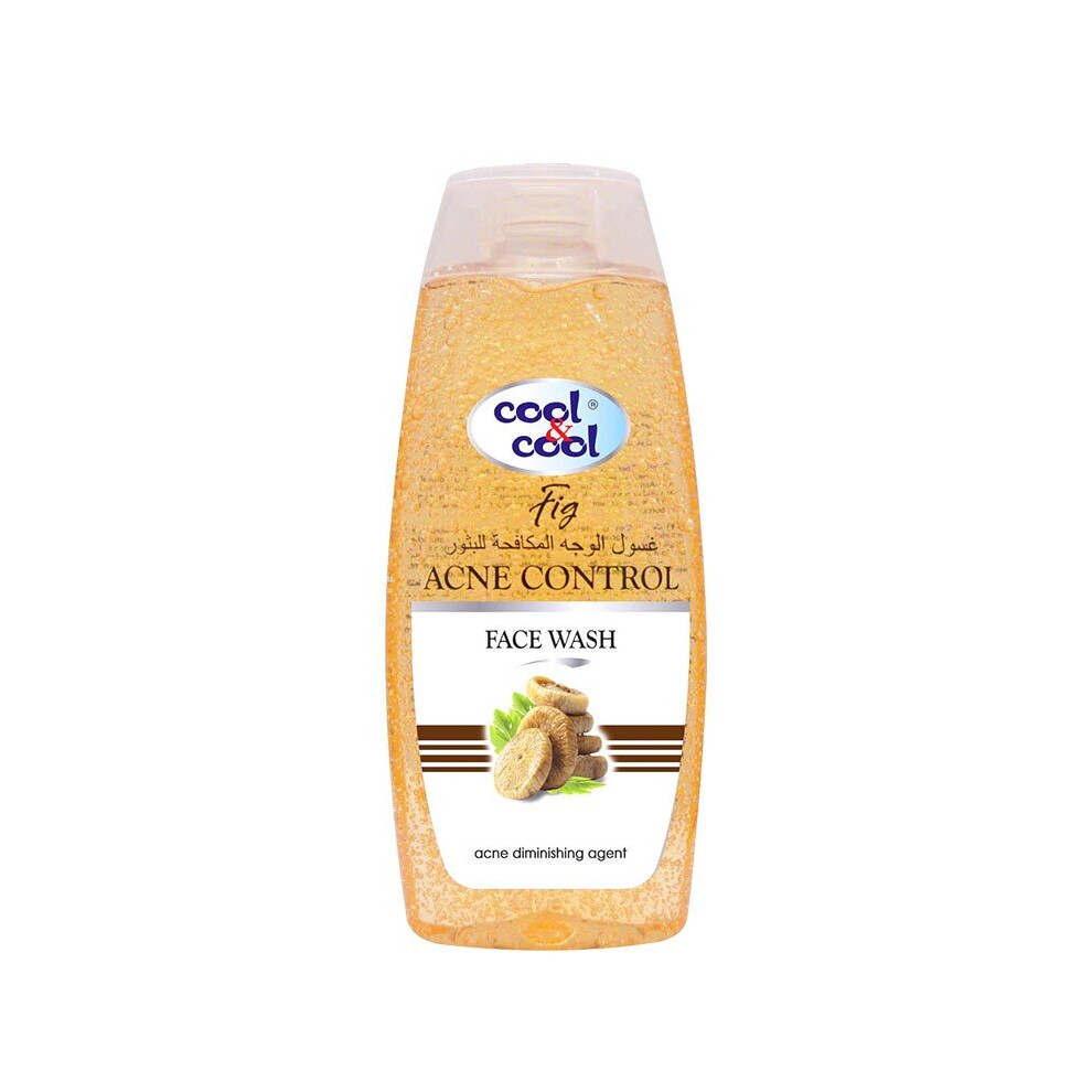 Cool & Cool Acne Control Face Wash 200Ml | Deep Cleanser For Acne-Prone Skin, Oil Control, Refreshing Fig Extract, Prevents Breakouts, Suitable For All Skin Types