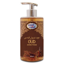 Cool & Cool Oud Hand Wash - 500mL | Luxurious Scent, Moisturizing Formula, Effective Germ Protection for Soft & Clean Hands