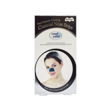 Cool & Cool Charcoal Nose Strips - 6's | Deep Cleansing, Blackhead Removal, Detoxifying Charcoal Formula for Clear & Smooth Skin