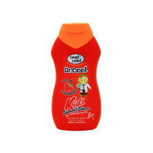 Cool & Cool Dr. Cool Kids Shampoo - Strawberry 250mL | Gentle, Nourishing Formula for Soft, Clean Hair, Ideal for Sensitive Scalps