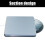 Slim External USB CD DVD ROM Drive Rewriter Burner Reader for Mac Laptop PC 5