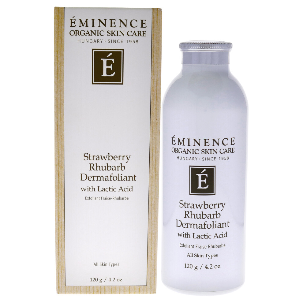Eminence Strawberry Rhubarb Dermafoliant With Lactic Acid - 4.2 Oz Exfoliator