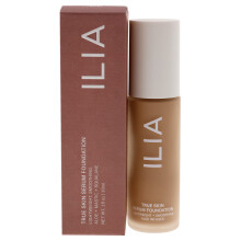 ILIA - True Skin Serum Foundation | Icke-komedogen, Cruelty-Free, Vegansk, Viktlös Känsla, Byggbar Täckning, Säker För Känslig Hud (Texel SF3)