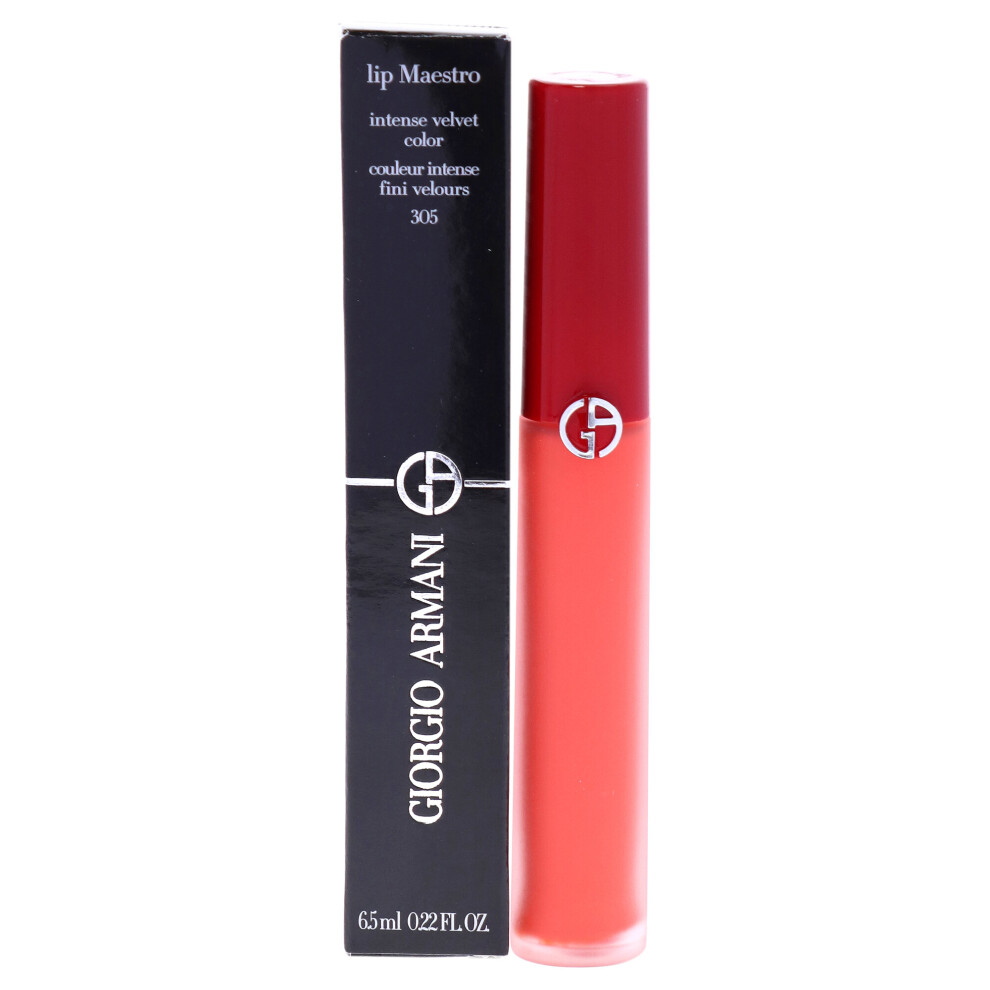 Giorgio Armani Lip Maestro Velvet Orange Lipstick 305 Tangerine