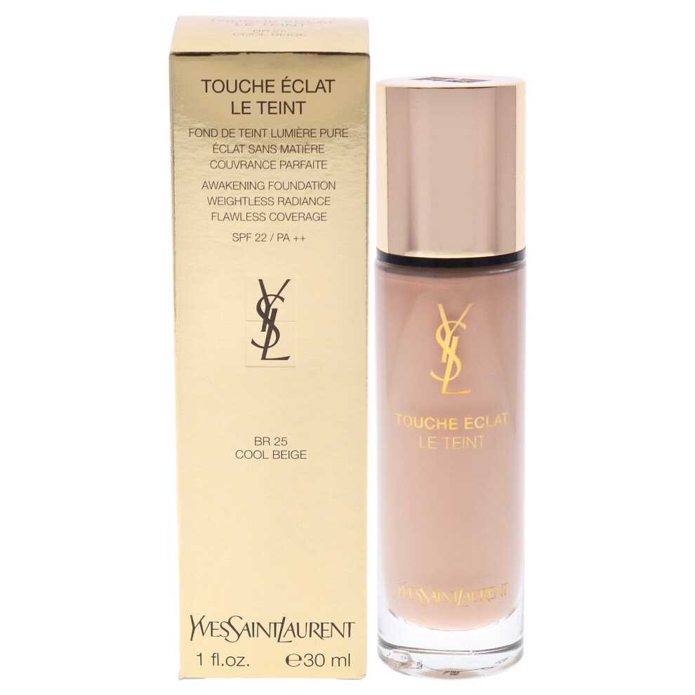 YSL Touche Eclat Awakening Foundation BR 25 Cool Beige 30ml