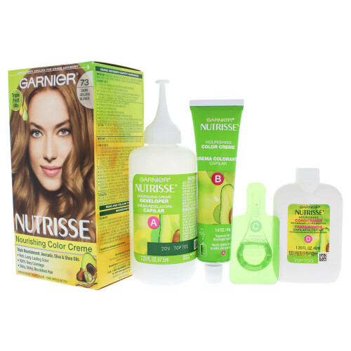Garnier Garnier Nutrisse Haarfarbe - 73 Honeydip (Dunkelgoldblond) 1 Stück 2