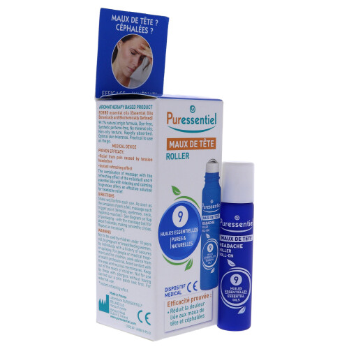 Puressentiel Headache Roller - 0.17 oz Rollon 2