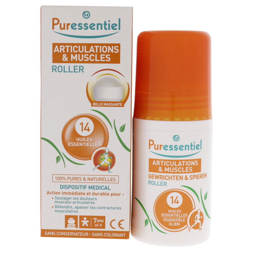 Puressentiel Muscles And Joints Roller - 2.53 Oz Rollon