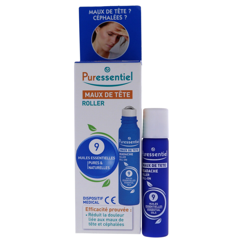 Puressentiel Headache Roller - 0.17 Oz Rollon