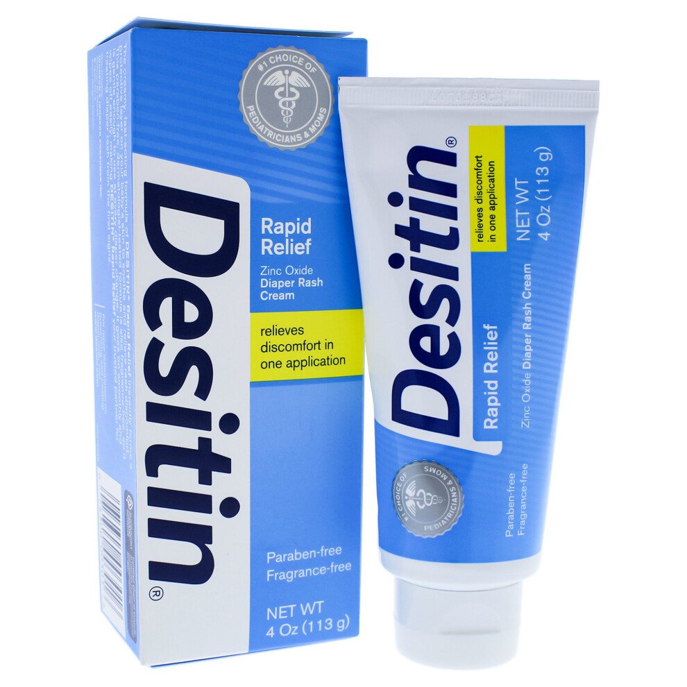 Johnson & Johnson Desitin Rapid Relief Diaper Rash Cream - 4 oz Cream