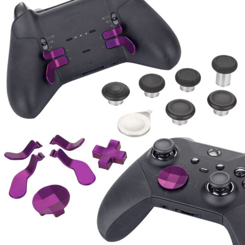 (Purple) Venom Xbox Elite Series 2 Controller Accessory Kit