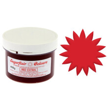 Sugarflair Extra 400g - Extra Red
