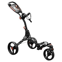 Easyglide Compact+ 360 3 Wheel Push Golf Trolley Black
