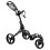 Easyglide Compact+ 360 3 Wheel Push Golf Trolley Black 1