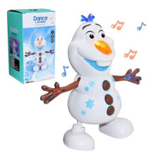 (Type) Dancing Snowman- Musical Olaf Robot With LED Light