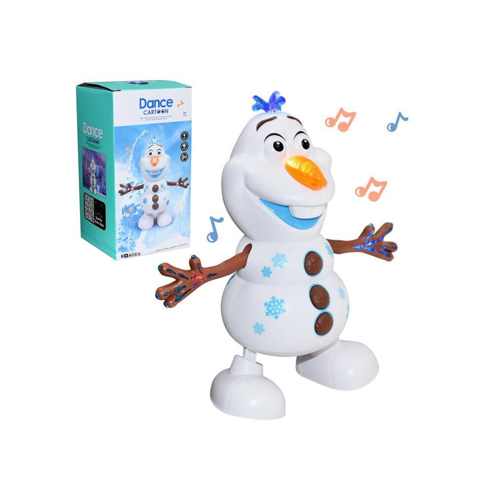 (Type) Dancing Snowman- Musical Olaf Robot With LED Light