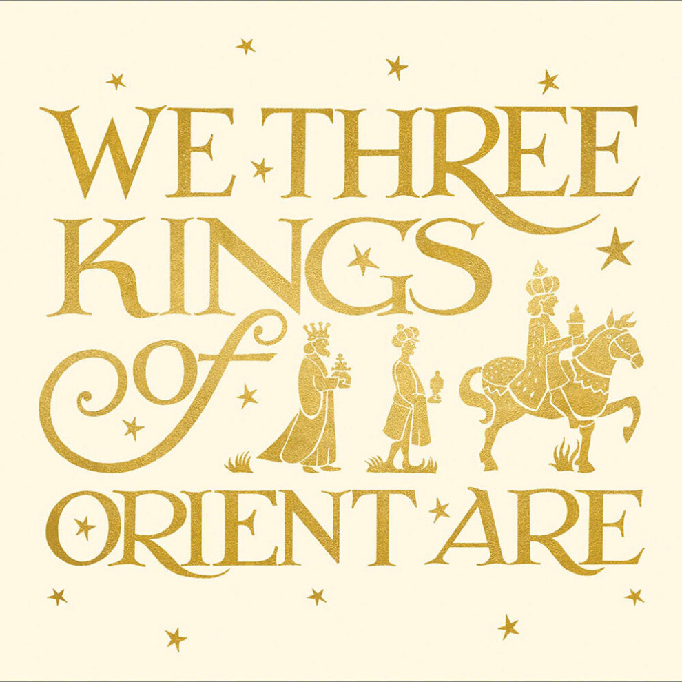 We Three Kings Of Orient Are Emma Bridgewater Christmas Card Greeting Cards