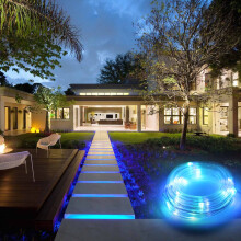 Lumière LED en corde de 5 m, tube lumineux (lumière blanche)