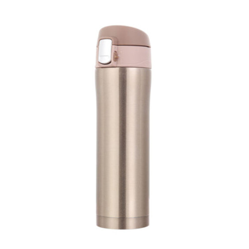 (Gold) 500ml Water Bottle Vacuum Insulated Flask Thermal Sports Vacuum Cups