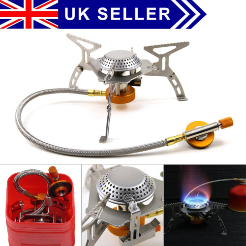 Portable Outdoor Stove Compact Camping Fishing Gas Heater Cooker on OnBuy