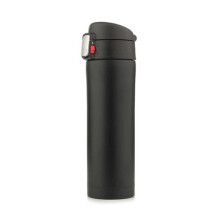 (Black) 500ml Water Bottle Vacuum Insulated Flask Thermal Sports Vacuum Cups