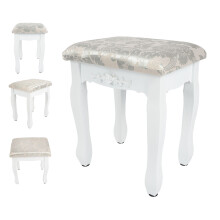 Vanity Dressing Table Stool Soft Wooden Makeup Chair Vanity Stool