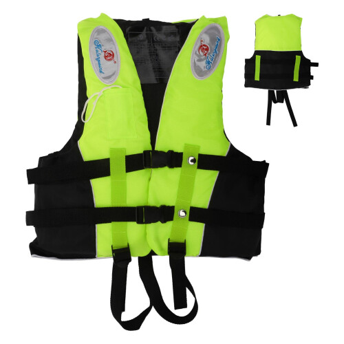 Chaleco salvavidas acuÃ¡tico talla L (verde fluorescente) 2