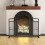 Costway Fireplace Screen Guard Freestanding Spark Fire Guard Mesh Protector 2