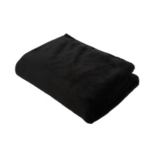 (Black) 180x200CM Fleece Blanket Large Sofa Throw Soft Warm Faux Fur Mink