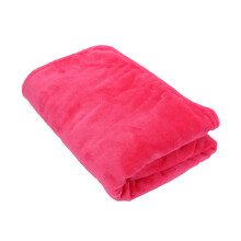 (Peach blossom) 180x200CM Fleece Blanket Large Sofa Throw Soft Warm Faux Fur Mink
