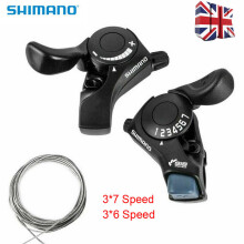 (Left 3 and Right 7 Speed) Shimano SL-TX30 Shifters 18/21 Speed Levers Set UK