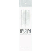 8 pcs sparkler cake topper