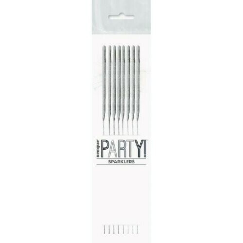 8 pcs sparkler cake topper