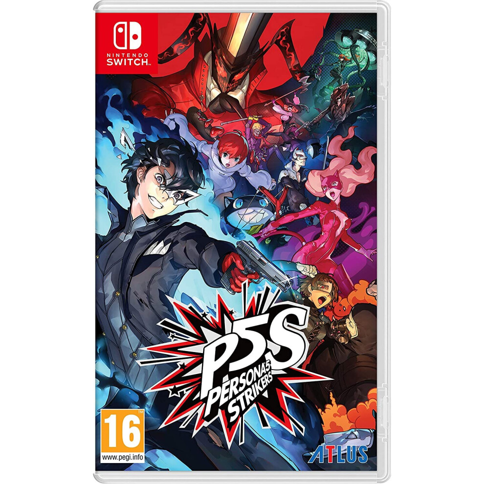 Persona 5 Strikers Nintendo Switch Game 5055277040209
