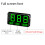 Digital Car GPS Speedometer HeadUp Display Overspeed MPH/KM/H Warning 9