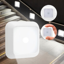 LED Motion Sensor Lights PIR Wireless Night Light Battery Cabinet Lamp
