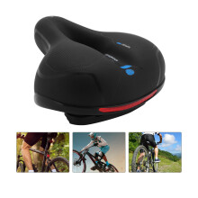 WIDE EXTRA COMFY BIKE BICYCLE GEL CRUISER COMFORT SPORTY SOFT PAD SADDLE SEAT UK